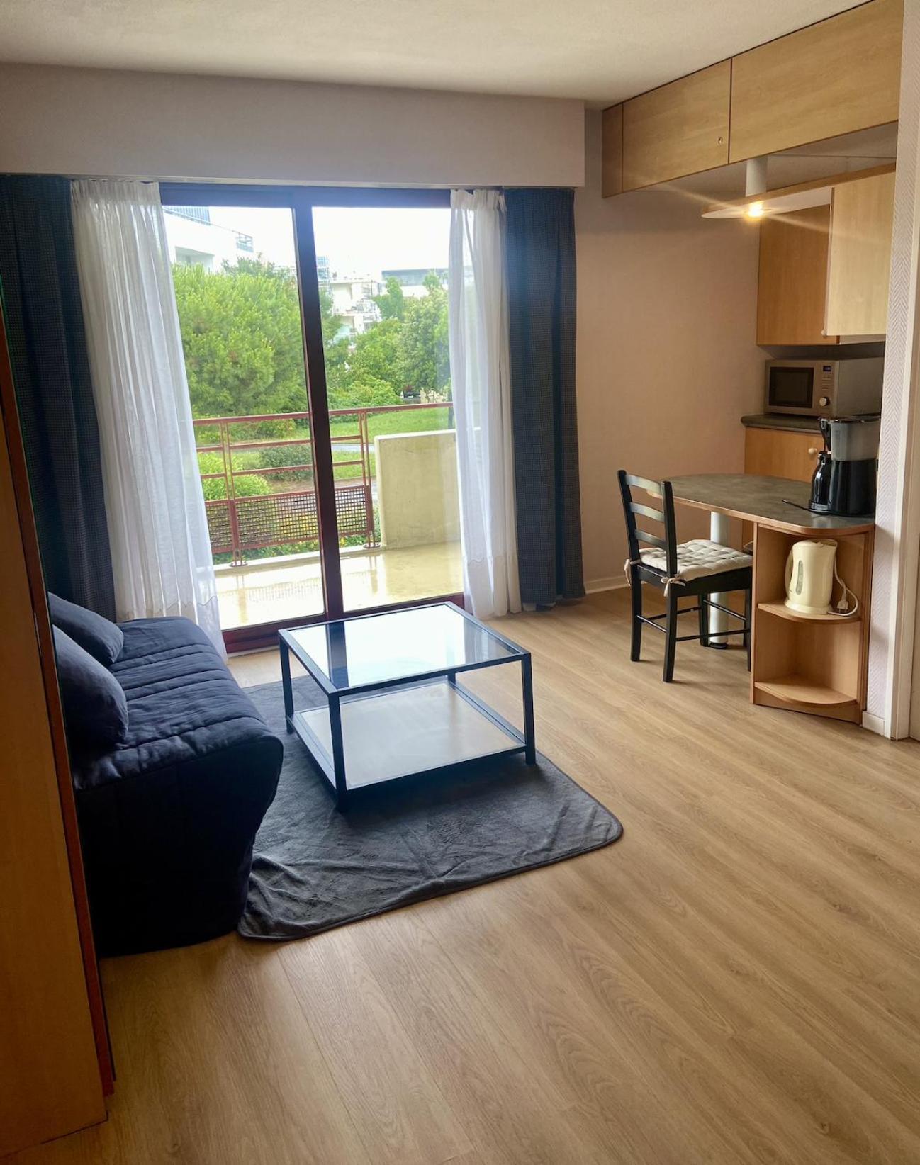 La Rochelle Minimes - Studio Meuble Avec Piscine Exterior foto
